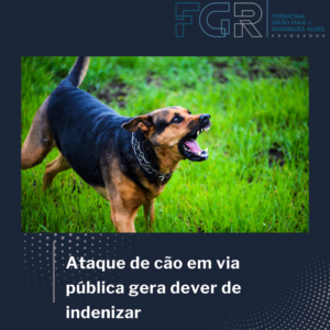 Leia mais sobre o artigo Ataque de cão em via pública gera dever de indenizar