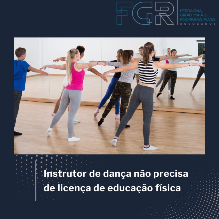 Leia mais sobre o artigo Instrutor de Dança não precisa de licença de Educação Física