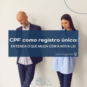 lei estabelece CPF como documento único de identificação no serviço público