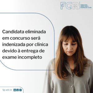 Leia mais sobre o artigo Clínica do DF é condenada a indenizar candidata eliminada devido à exame incompleto